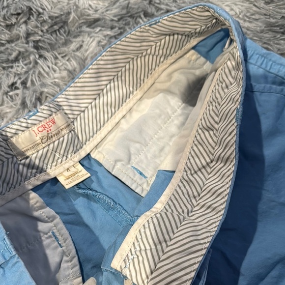 J. Crew Blue Bermudas Lightweight Cotton Blend - Picture 3 of 4